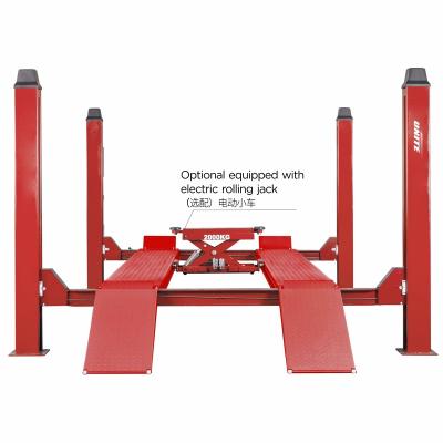 China Car Repair Shop Vehicle Lifts 5.5 T Capacity U-F55 4 Hydraulic Post Car Crane Car Lift With Car Jack Lift Other Vehicle Equipment for sale