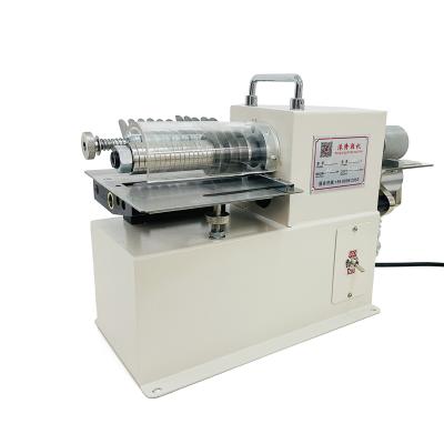 China Factory Leather Tape Belt Strap Cutting Machine With Folding Edge Leather Laminating Machine OEM for sale