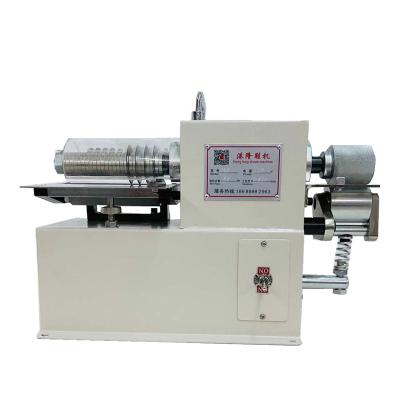 China Shoe Mills Factory Wire Shoe Leather Small Electric Blades Ribbon Cutting Machine for sale