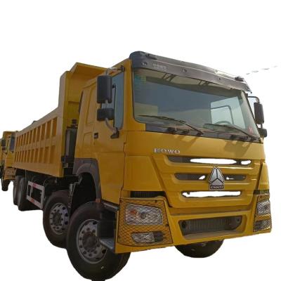 China Sinotruk Howo 371Hp Factory Price Used Tipper Truck 12 Wheeler For Sale > 8L for sale