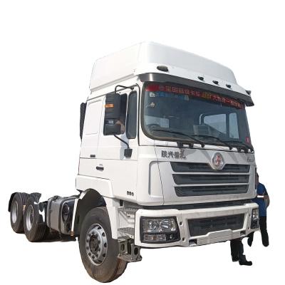 China 380hp 6x4 10 Wheeler Shacman truck used tractor shacman good and excellent used tractor truck trucks 8.545*2.496*3.17M for sale