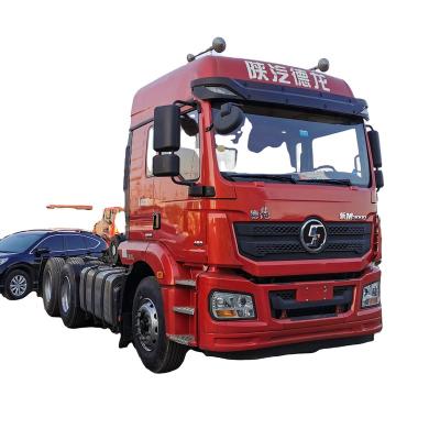 China Used Used China Shacman 380hp 6X4 10 Wheeler Tractor Head Truck 8.545*2.496*3.17M for sale