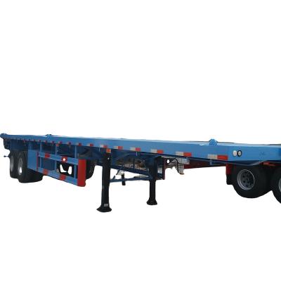 China Truck trailer good condition used trailer flatbed semi trailer for export semi trailer for sale for sale