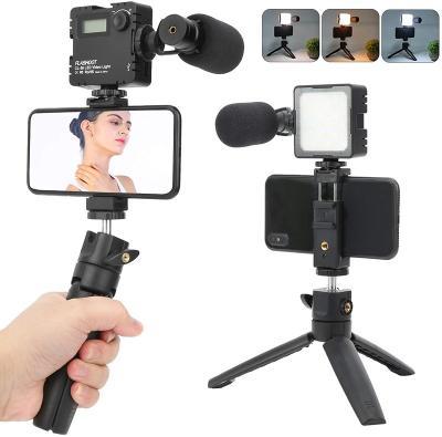 China Video Equipment Stable High Quality Short Kit Universal Vlogging Phone Installed Video YouTube Equipment Smartphone Kit for sale