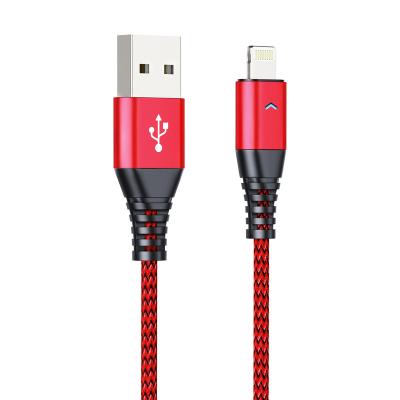 China Mobile Phone Etc.electronic Product Wholesale Charging Nylon Braided USB Data Mobile Phone Charger Cable Wire for iPhone Cable for Apple IOS Cable for sale