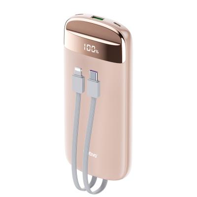 China Quick Charge Support Good Selling Mini Power Bank 10000mah Portable Battery Mobile Power Banks Dual USB Fast Portable Charger for sale