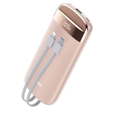 China Quick Charge Support Hot Selling Mini Power Bank 10000mah Portable Battery Mobile Power Banks Dual USB Fast Portable Charger for sale