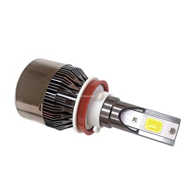 China Aviation aluminum factory direct sale 12v car led headlight bulbs h11 h1 h3 h4 h7 car led headlight bulbs for sale