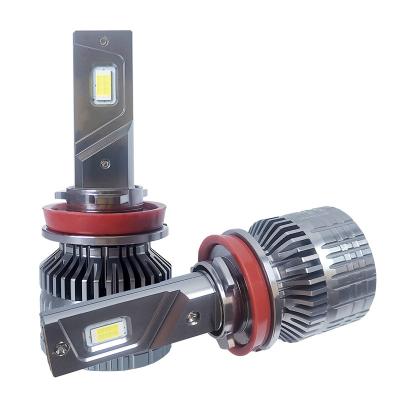 China Aviation aluminum high quality 8000k shine super trucks led headlights h11 h4 car led headlight bulbs for sale