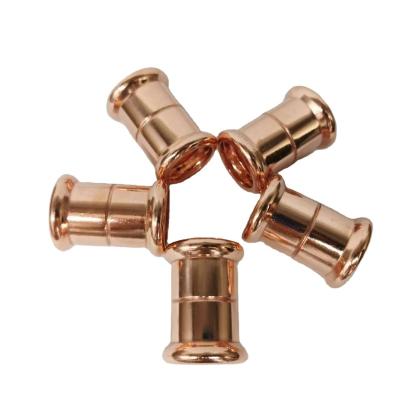 China Plumb Plumbing Fittings CXC Straight Mating Plumbing Fittings Copperfit 15mm 22mm Supplies M Profile Press for sale