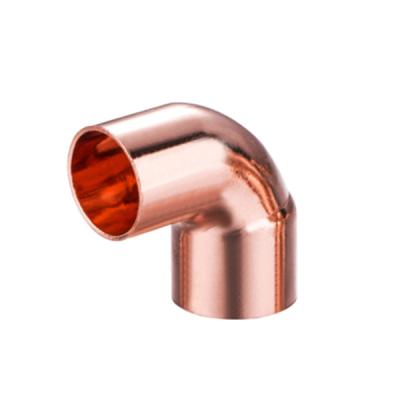 China Refrigeration 90D SHORT ELBOW RADIUS FTGXC COPPER FITTINGS EN1254-1 for sale