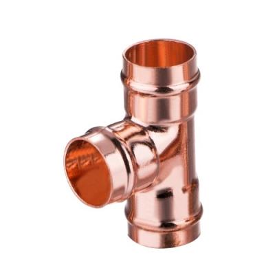 China Plumb Tee Equal Weld Ring Copper Fittings for sale