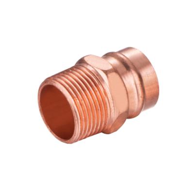 China Plumb the CxM Male Adapter Ring Copper Fittings Solder for sale