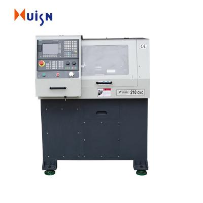 China Building Material Stores HUISN CNC210 CE Quality Manufacturer Mini CNC Lathe Machine for sale