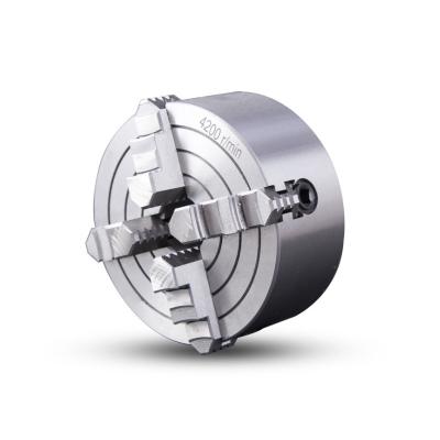 China Material of Construction Shops 4 Jaw Chuck Independent Reversible Jaw Chuck 125 mm for sale