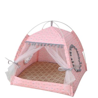 China High Quality Breathable Foldable Outdoor Pet Tent Cag Pet Cats Puppy House Tent Portable Dog Pet Tent for sale