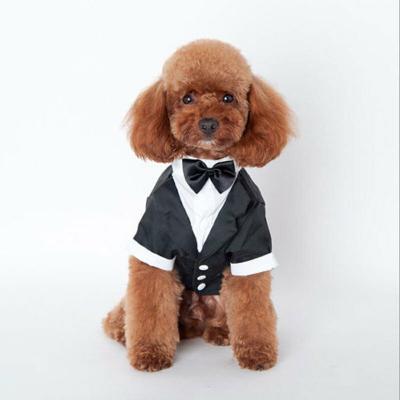 China Wholesale Viable High Quality With Dog Cat Apparel Bow Tie Fashion Wedding Party Clothes for sale