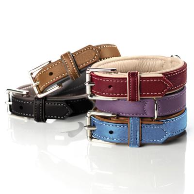 China 2021 DETACHED Hot Selling Customized Designer Adjustable Genuine Leather Luxury Dog Collars for sale