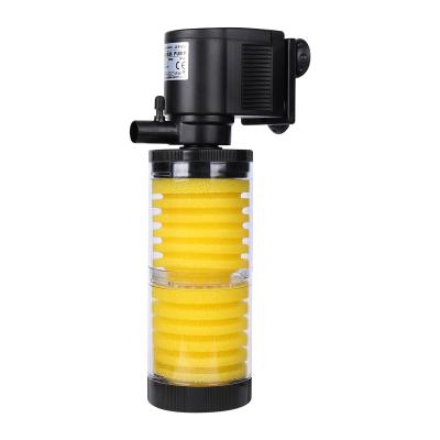 China Multi Viable Size Hang On Back Aquarium Water Plastic Internal Sponge Filter for sale