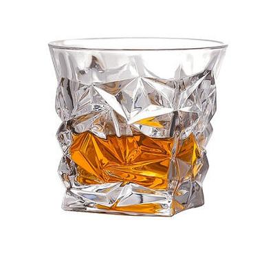 China Thickening Wall Factory Sell 280ml/9.9oz Whiskey Glass Etched Liquor Mug for sale