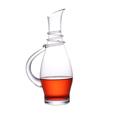 China New Fashionable Factory and Wine Sale Style 1400ml Wine Decanter Glass Set for sale