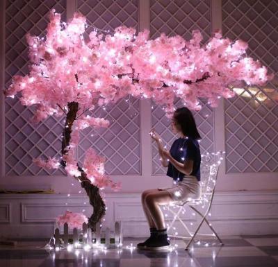 China No Harm to Small Artificial Human and Environment Tree Cherry Blossom Tree/Fake Flower Tree for Wedding Table Centerpieces for sale