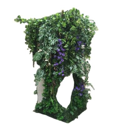 China Minimalist New Arrival Artificial Green Wall For Sale for sale