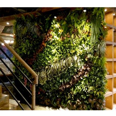 China Indoor Artificial Green Plant Plant Wall Home and Office Decorative Wall Decorative Artificial Green Wall for sale