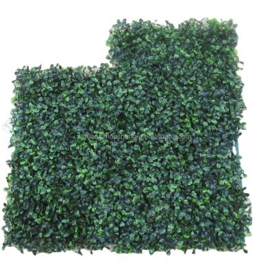 China Minimalist artificial milan grass spikenard mat for boxwood hedge fence for sale