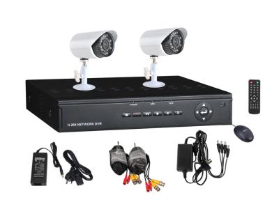 China Wireless 2 Camera Security System With Monitor , 1080P Night Vision Surveillance Camera for sale