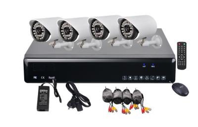 China IR Remote Control RJ45 600TVL Security Camera System  for Home for sale