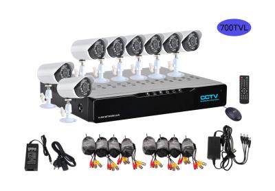 China IR DVR Cloud Security Camera System H.264 AHD Kits 2TB HDD Interface for sale