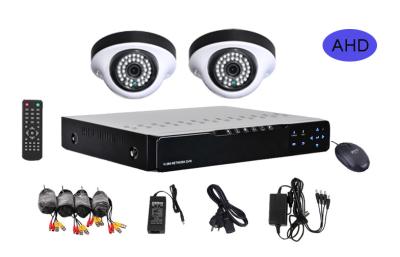 China 2 sistemas 4CH sem fio AHD DVR da câmara de segurança do CCTV do IP Hdmi da abóbada à venda