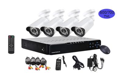 China Wifi H.264 CCTV Security Camera Systems , Hd Security Camera System With 4 Channel Dvr for sale