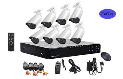 China 8 DVR CCTV Security Camera Systems , Home Monitoring Systems Video Surveillance Camera for sale