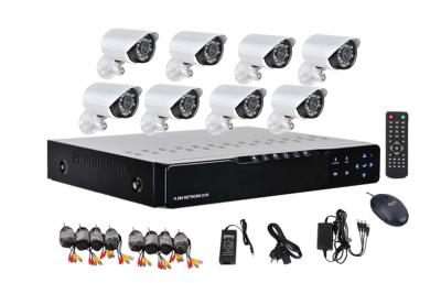 China IR LEDs 8 Camera Security System for Business , Night Vision Surveillance Camera for sale