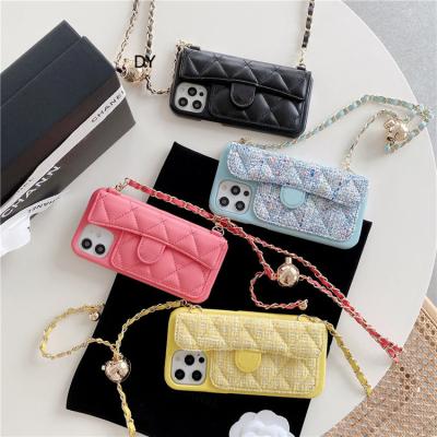 China New Designer Wallet Shockproof Cell Phone Case for iphone 12 11 promax dc Luxury PU Leather Cases for iphone xs max 8 7plus bag for sale