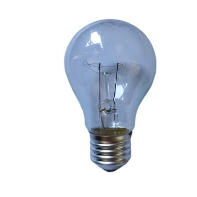 China Algeria Market GLS Light Bulb Indoor Lighting A58 A60 A55 220V 75W 100W General Clear Incandescent Light Bulbs for sale