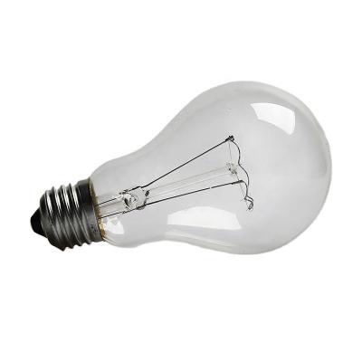 China Low Price 40W 60W 75W 100W 150W 200W 500W Indoor Lighting Incandescent Clear Light Bulb From Factory Direct Cheap Tungsten Filament for sale
