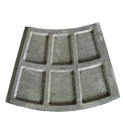 China Miners Machinery Shot Blasting Machine Coating Rare Earth Alloy Wear-Resistant Scratching Plate for sale