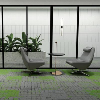 China commercial tile carpet for office carpet tiles 50x50 Nylon/pp medium pile for sale