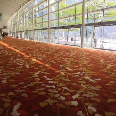 China Luxury Airport Cinema Carpet Axminster Wool Casino Theater Hotel Office Gym Carpet à venda