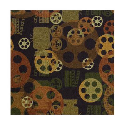 China custom cinema hotel nylon Printed carpet en venta