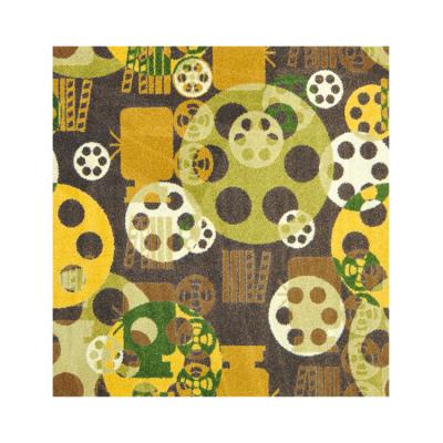 China Dalton High quality Luxury Wilton woven carpets used in Cinema Carpet Theater Carpet roll à venda