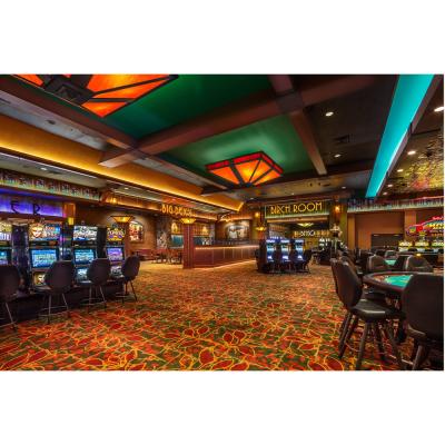 China Used Casino Carpet Fire Resistant Fire Proof Carpet for casino Luxury Wool Carpet for casino en venta