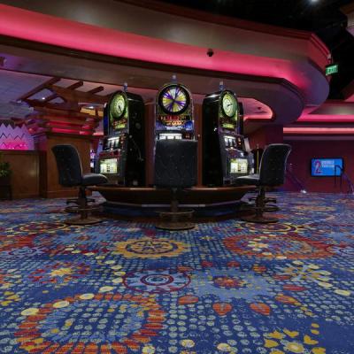 China cirsa casino nylon wool hot selling casino carpet for sale medium pile en venta