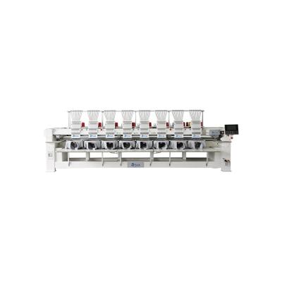 China Garment Shops FUJA Fully Automatic 8 Heads Embroider Machine Cap / High Quality T-shirt / Garment Embroidery Machine for sale