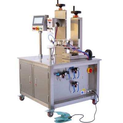 China SUNSHINE High Speed PVC/PET Shrink Film Seaming Machine Metal Can Edge Continuous Seaming Machine for sale