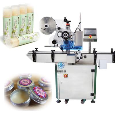 China SUNSHINE plastic labeling machine flat can labeling machine lip balm labeler machine for sale