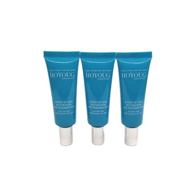 China Custom Size Accepted High Quality Anti-wrinkle Cream Soft Tube Blue Eye 30ml Thin Tube Packaging for sale